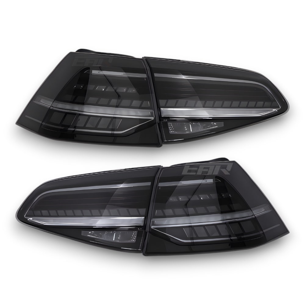 EuroLuxe Volkswagen Golf MK7/7.5 GTS Style Sequential LED Tail Lights (Plug & Play) - Euro Active Retrofits