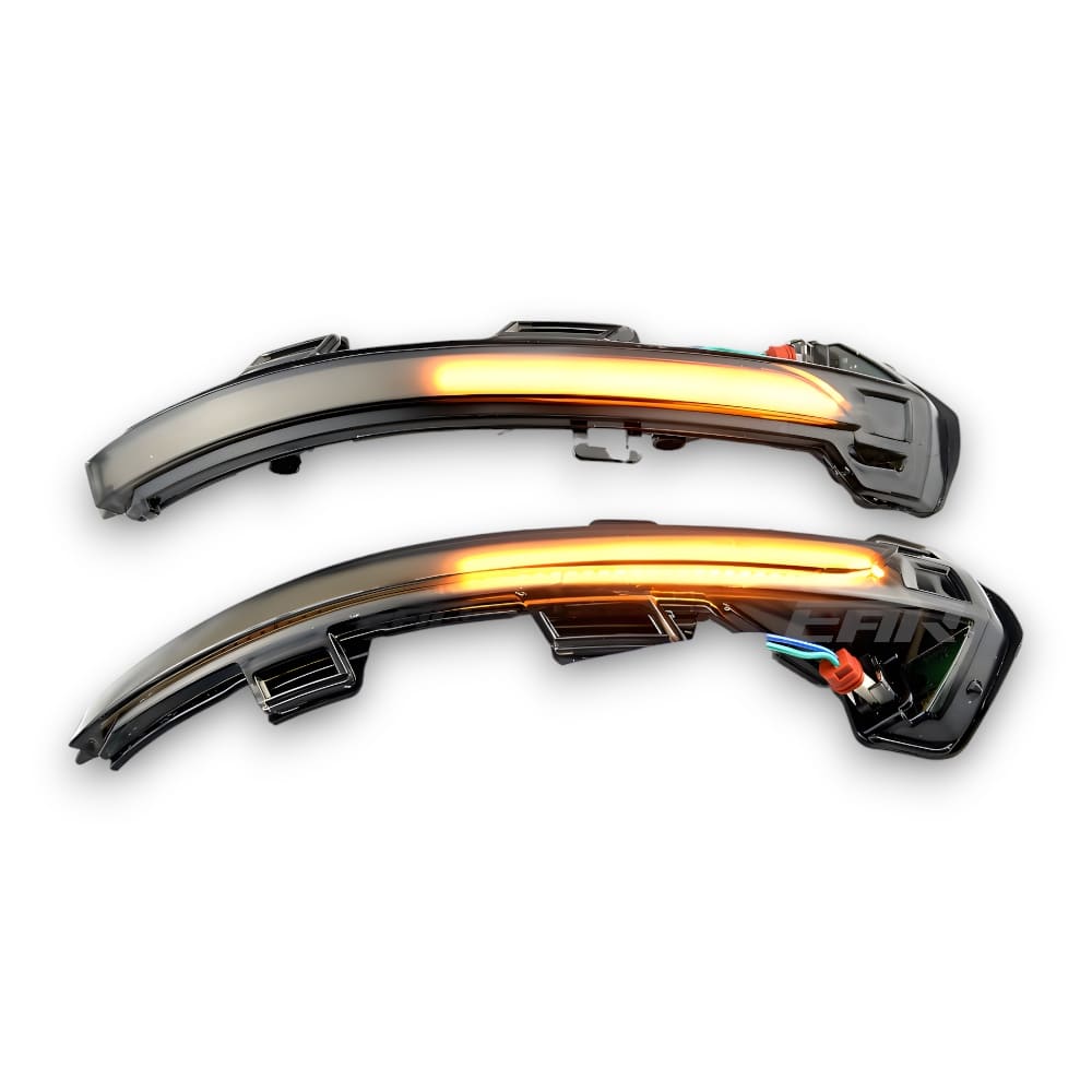 EuroLuxe Volkswagen Golf Mk8 Dynamic Sequential Smoked Mirror Indicator Blinker | 2020 - 2022 - Euro Active Retrofits