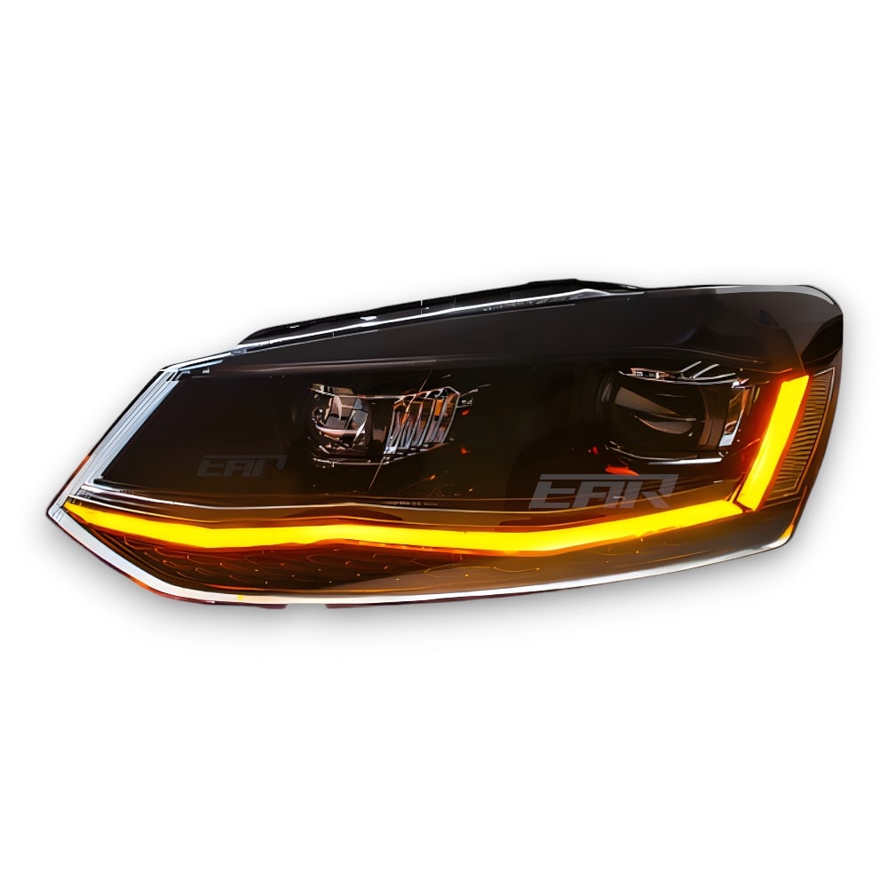 EuroLuxe Volkswagen Polo Sequential Xenon Angel LED Headlights (2011 - 2021) - Euro Active Retrofits