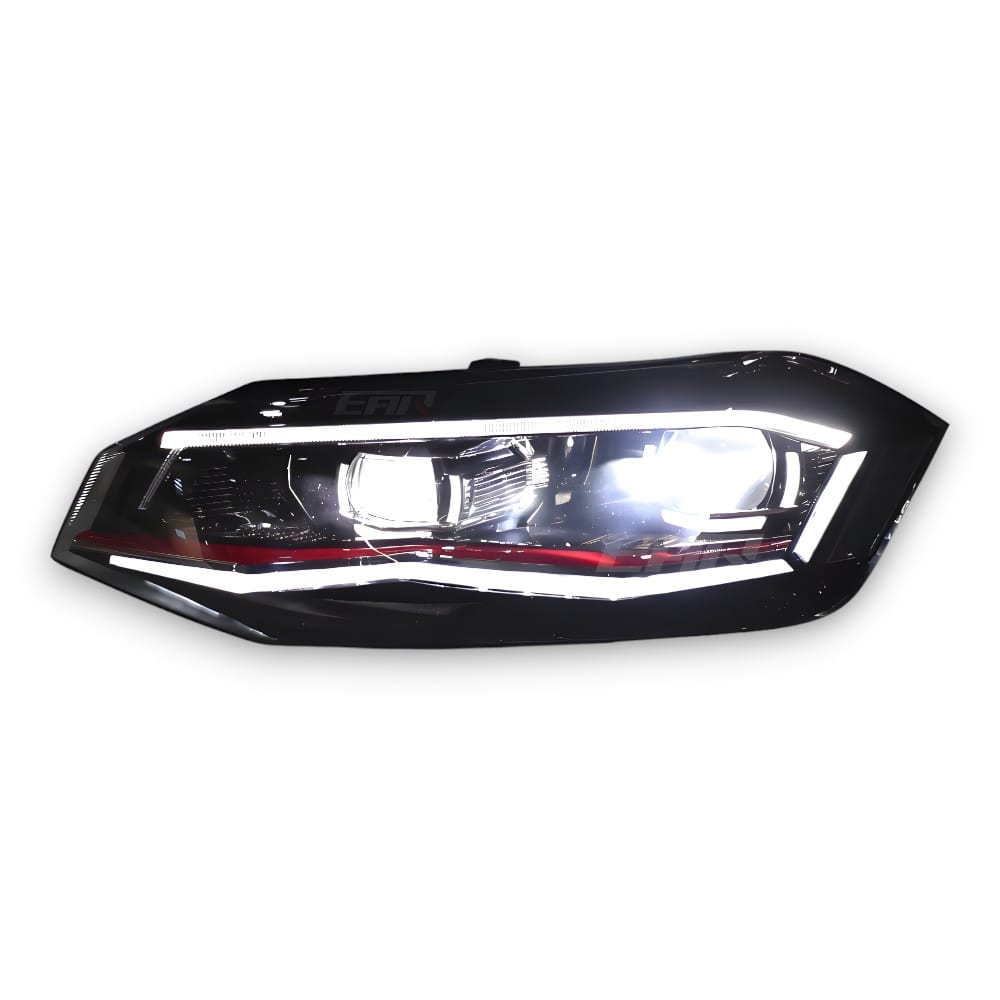 EuroLuxe Volkswagen Polo Sequential Xenon Angel LED Headlights (2011 - 2021) - Euro Active Retrofits