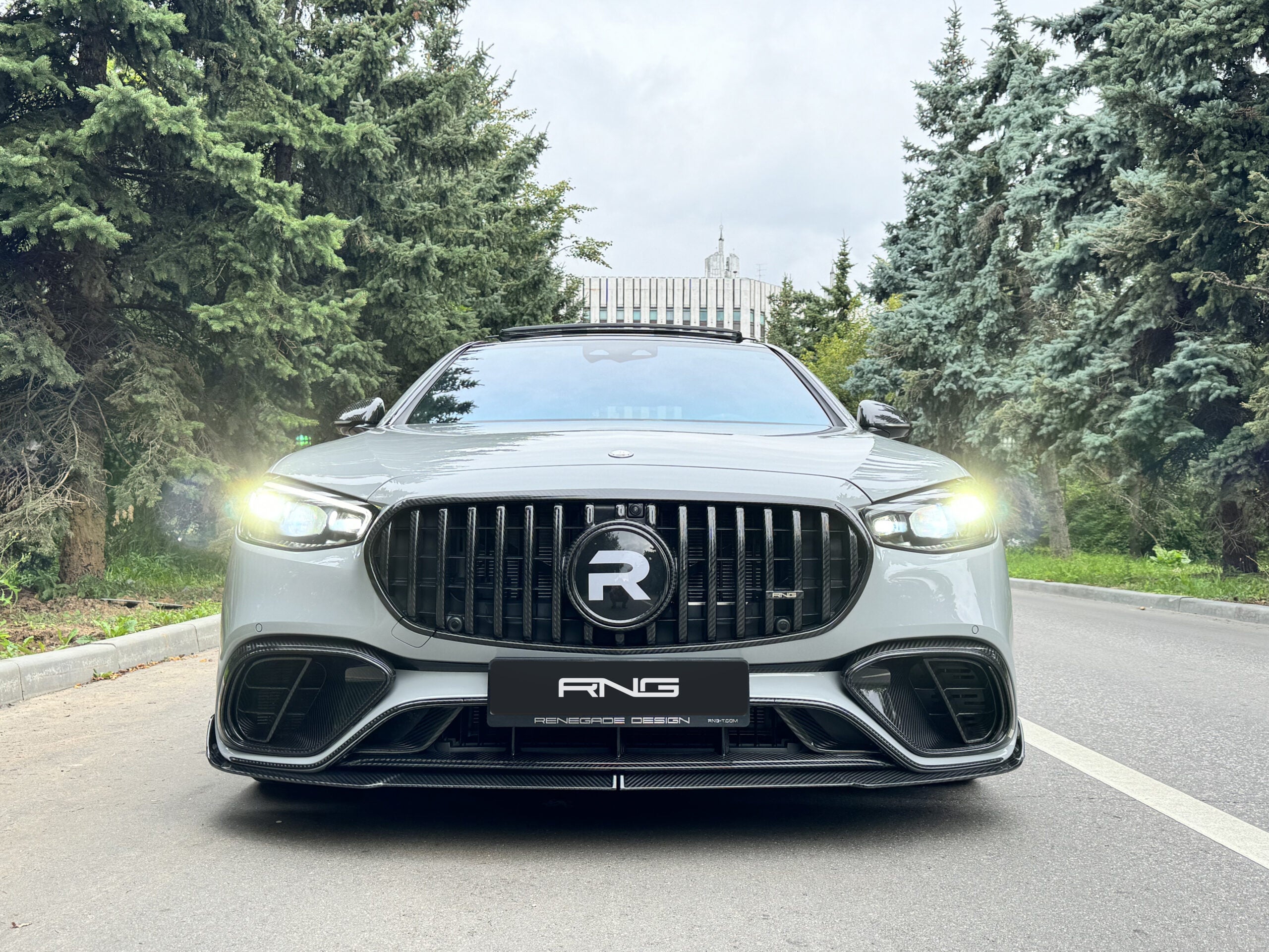 RNG Design Mercedes Benz S63 | W223 | Carbon Front Grille