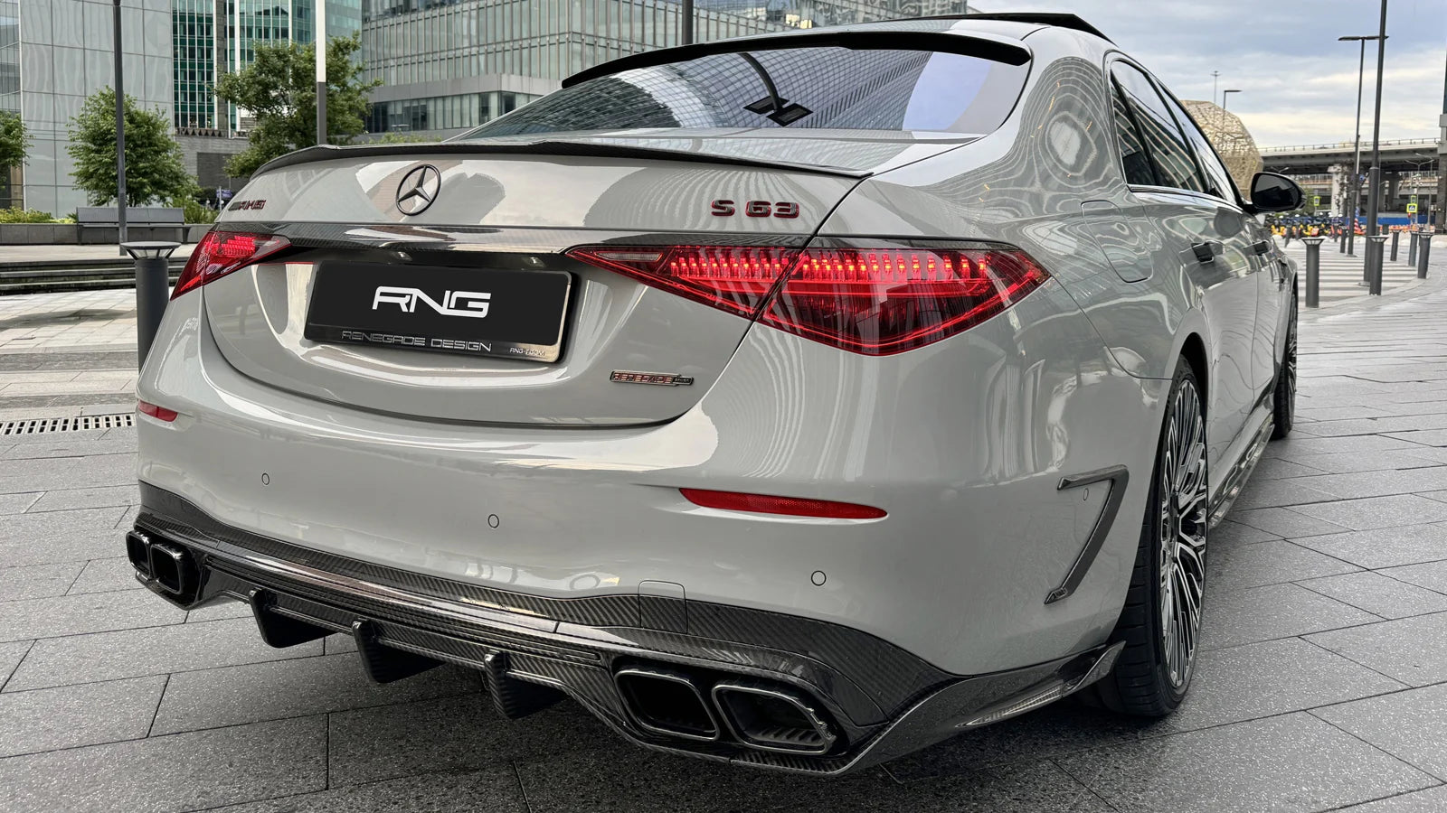 RNG Design Mercedes Benz S63 | W223 | Carbon Rear Diffuser