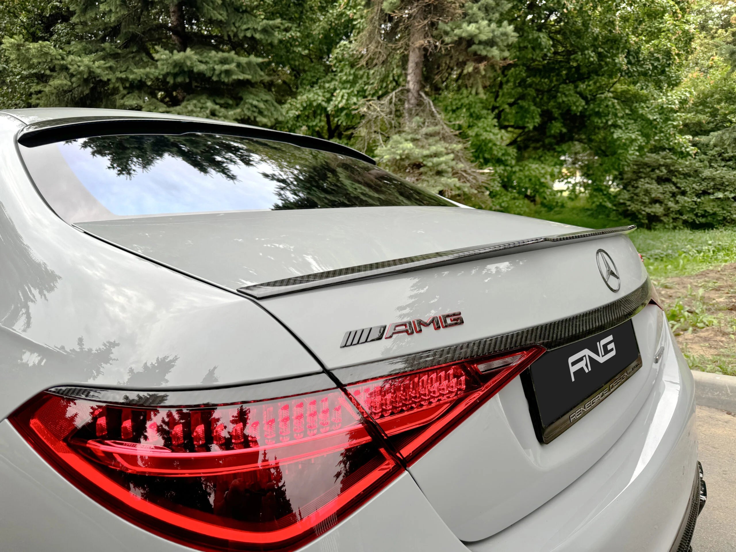 RNG Design Mercedes Benz S63 | W223 | Carbon Rear Spoiler