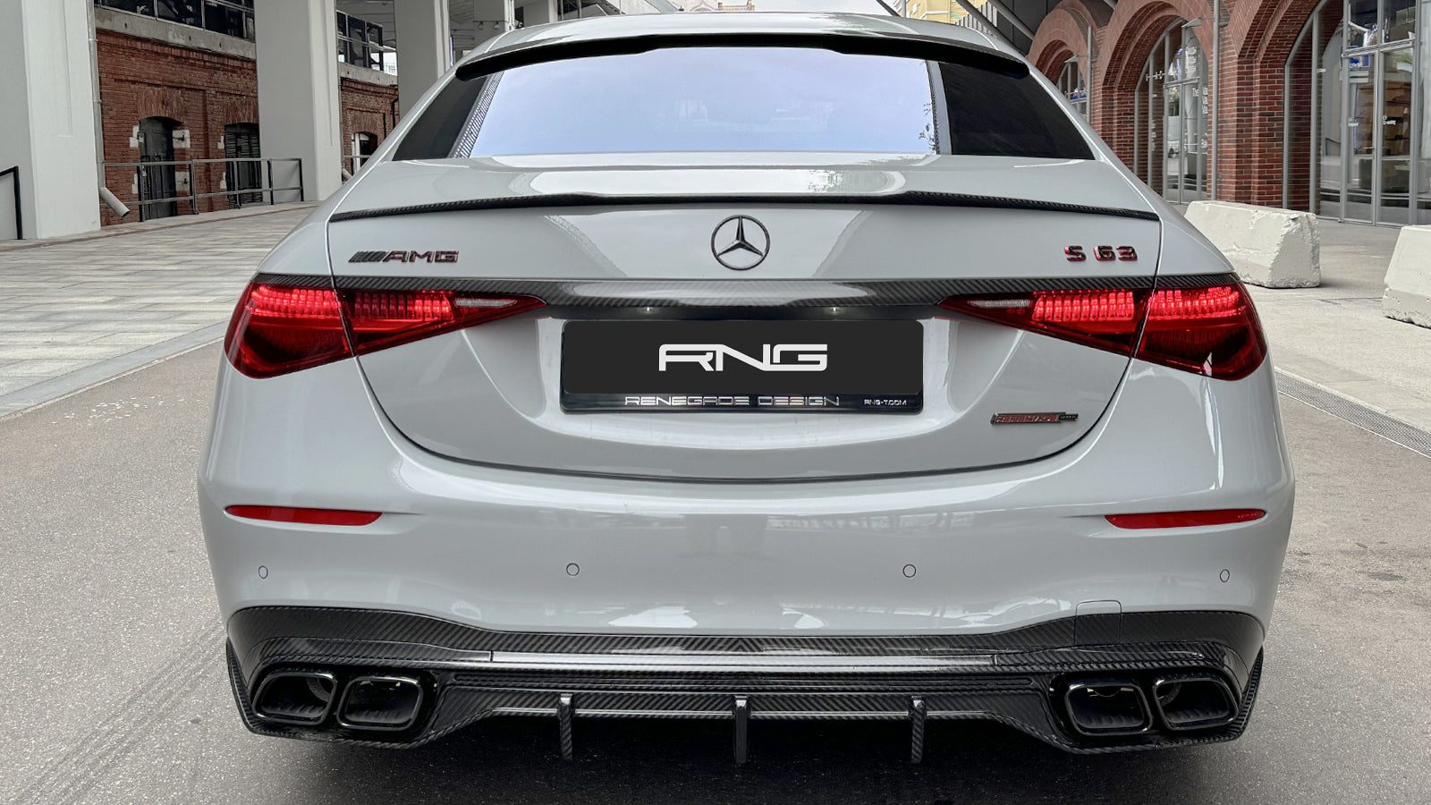 RNG Design Mercedes Benz S63 | W223 | Carbon Rear Spoiler