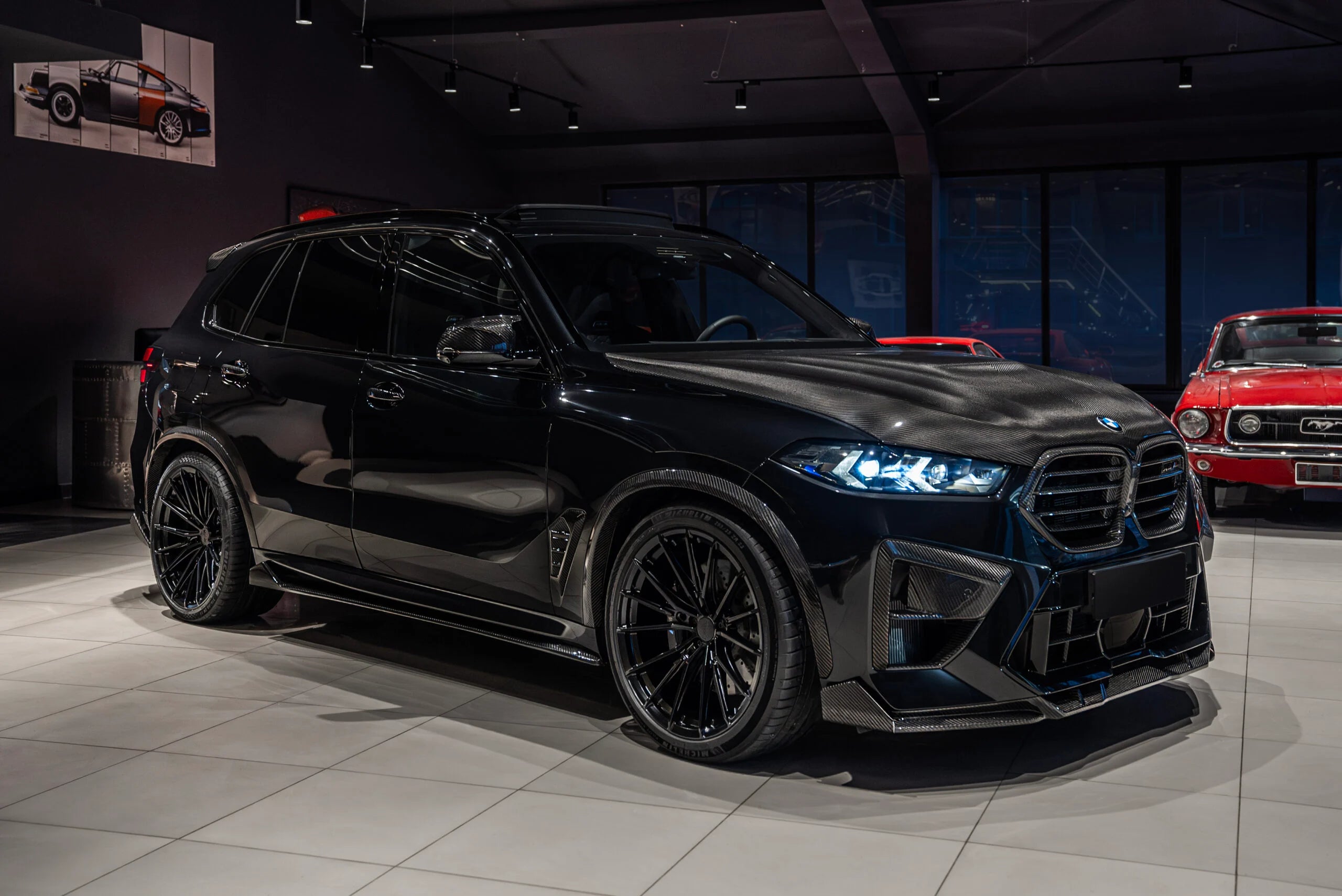 RNG Design BMW X5M LCI | F95 | Carbon Front Grille