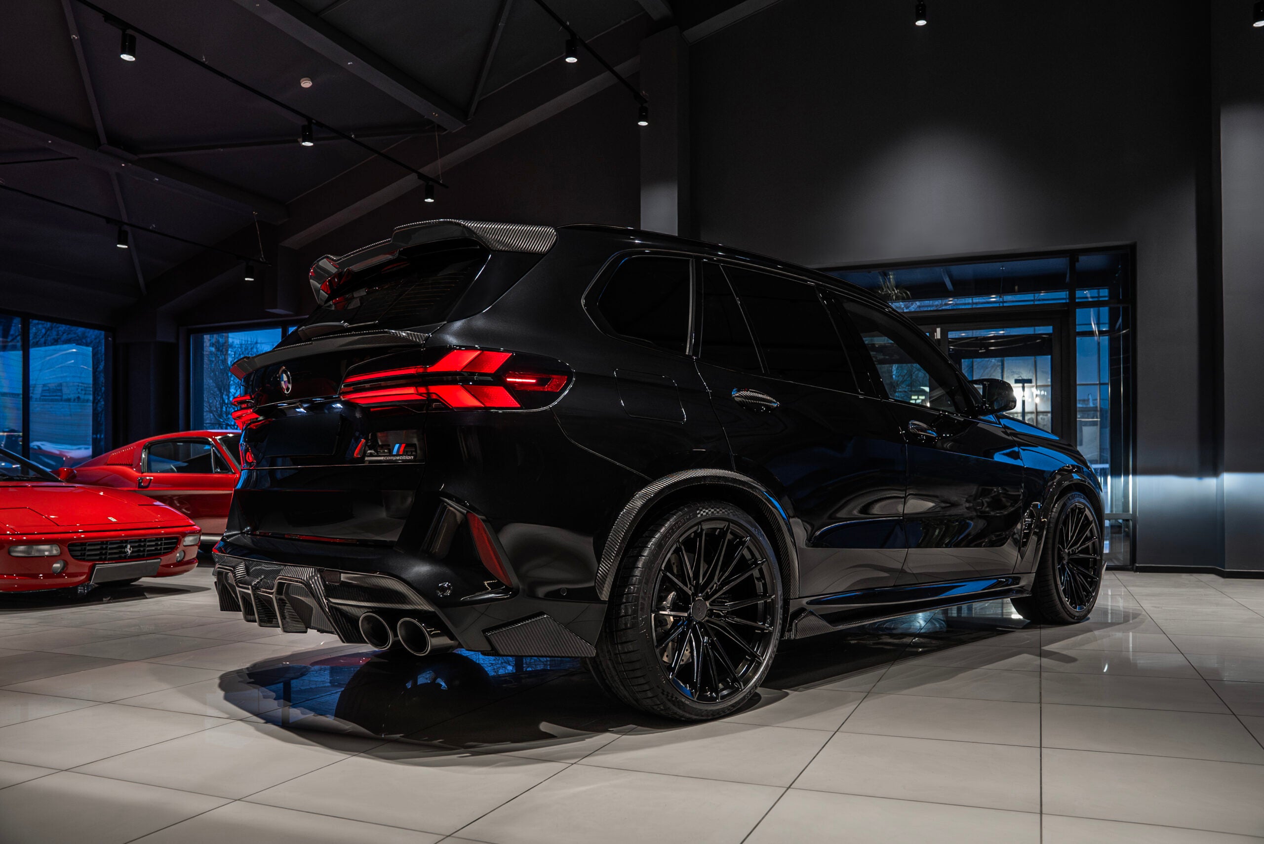 RNG Design BMW X5M LCI | F95 | Carbon Roof Spoiler