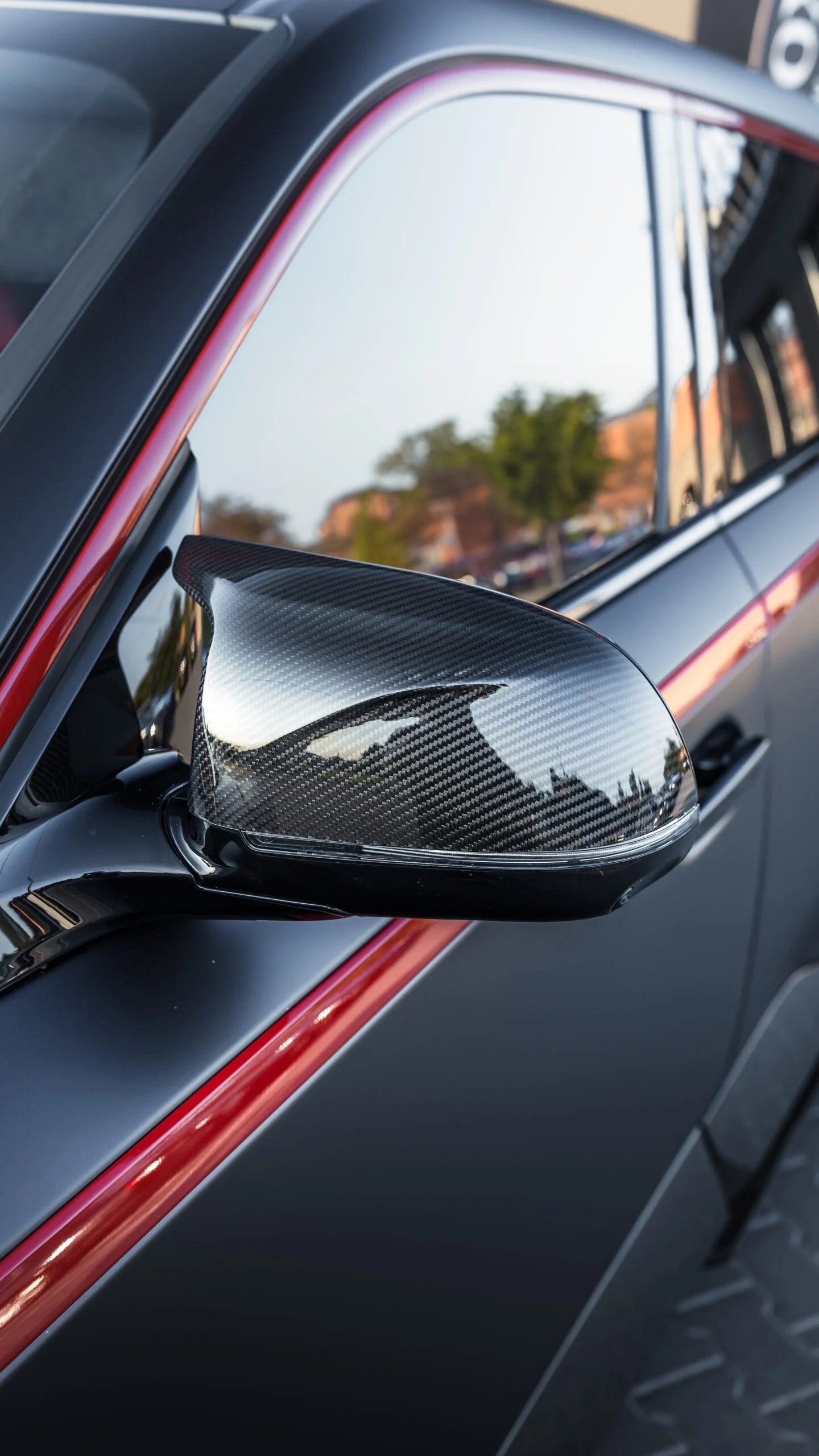 RNG Design BMW XM | G09 | Carbon Mirror Covers