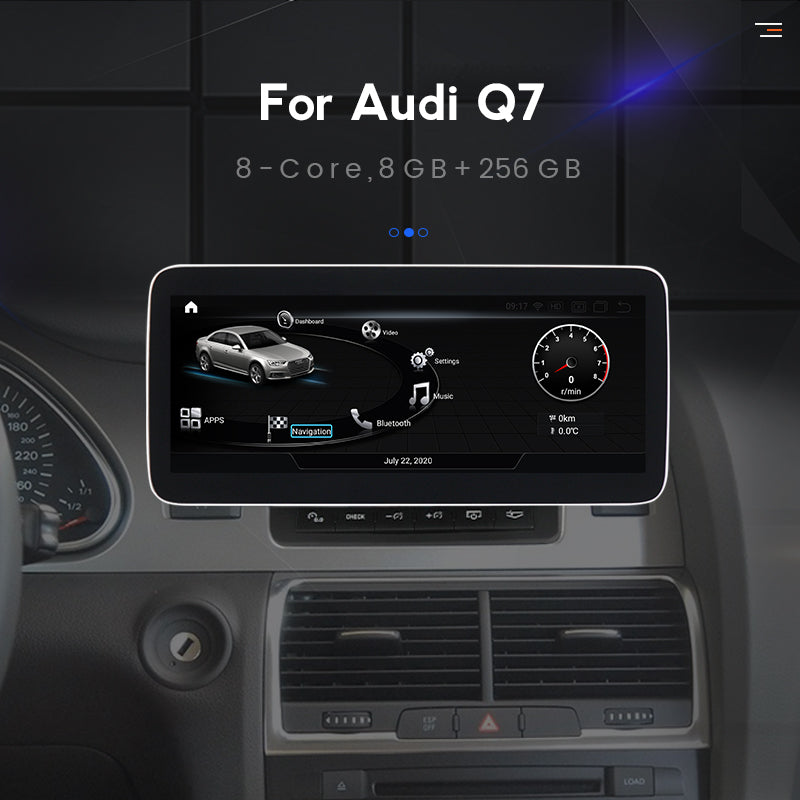 Audi Q7 Android 12.0 Multimedia 10.25"/12.5" Touchscreen Display + Built-In Wireless Carplay & Android Auto | 2005 - 2015 | LHD/RHD - Euro Active Retrofits